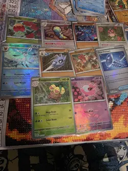 Pokemon Prismatic Evolutions Pokeball Card Lot 10 Cards NM - Image 1