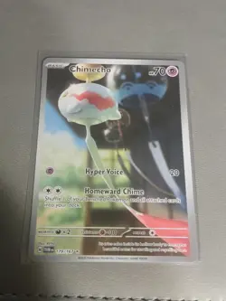 Pokemon Chimecho 179/167 Sv06 Twilight Masquerade Illus Rare Holo - Image 1