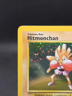 Hitmonchan (Holo) 7/102 Pokemon Base Set Holo (Italian) - LP - Image 2