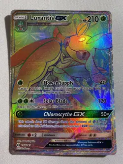 Lurantis GX - Rainbow Rare Full Art Pokemon TCG - LP - Image 1