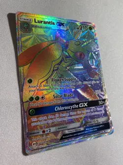Lurantis GX - Rainbow Rare Full Art Pokemon TCG - LP - Image 2