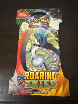Pokemon TCG XY Roaring Skies Sleeved Booster Pack SEALED Gallade Vintage - Image 1