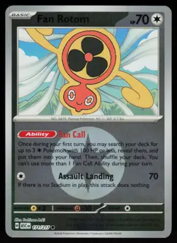 Fan Rotom (Energy Symbol Pattern) 171/217 Common Ascended Heroes Pokemon NM - Image 1