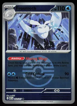Frosmoth (Energy Symbol Pattern) 053/217 Uncommon Ascended Heroes Pokemon NM - Image 1