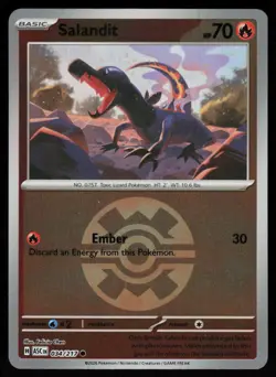 Salandit (Quick Ball) 034/217 Holo Common Ascended Heroes Pokemon Near Mint - Image 1