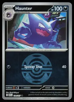 Haunter (Dusk Ball) 124/217 Uncommon Ascended Heroes Pokemon Reverse Holo NM - Image 1