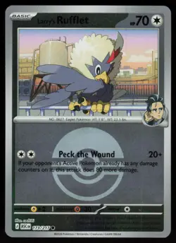 Larry's Rufflet (Poke Ball) 173/217 Common Ascended Heroes Pokemon Near Mint - Image 1
