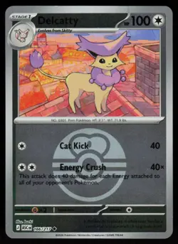 Delcatty (Love Ball) 166/217 Uncommon Ascended Heroes Pokemon Near Mint - Image 1