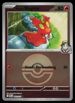Ethan's Slugma (Poke Ball) 023/217 Common Ascended Heroes Pokemon Near Mint - Image 1