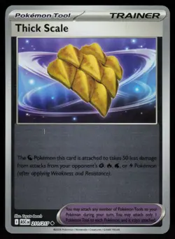 Thick Scale 211/217 Uncommon Ascended Heroes Pokemon Reverse Holo Near Mint - Image 1