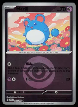 Marill (Energy Symbol Pattern) 083/217 Common Ascended Heroes Pokemon Near Mint - Image 1