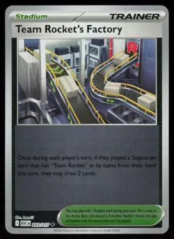Team Rocket's Factory 203/217 Uncommon Ascended Heroes Pokemon Reverse Holo NM - Image 1