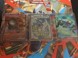 Pokemon TCG Gyarados ex 225/198, 233 Iron, 226 Magnezone Ultra Rare SV01, NM - Image 1