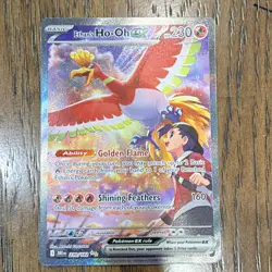 Pokemon Ethan's Ho-Oh ex 230/182 SV10 SIR Full Art Holo POSSIBLE PSA 10 - Image 2
