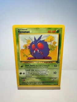 Venonat 63/64 Common Jungle Pokemon Near Mint - Image 1