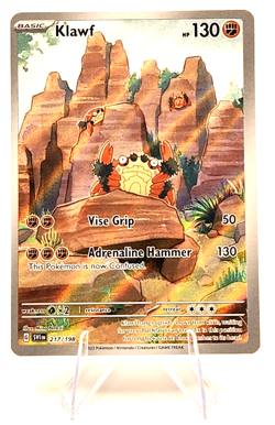 Klawf 217/198 IR(Illustration Rare) SV01: Scarlet & Violet Base Set Holo Foil NM - Image 1