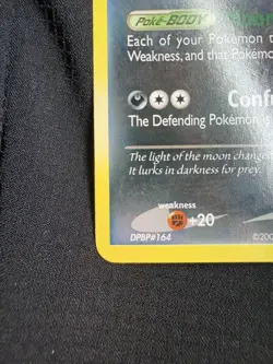 Umbreon 32/100 Majestic Dawn 2008 English Regular Rare Stage 1 80 HP - Image 5