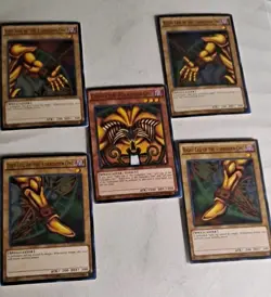 YUGIOH EXODIA THE FORBIDDEN ONE YGLD SET ULTRA RARE UNLIMITED ED NM 1996 - Image 1