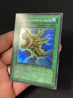 Yugioh The Flute of Summoning Dragon SDK-042 Super Rare FADED - Image 2