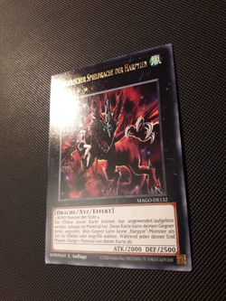 Yu-Gi-Oh! Trugerischer Spieldrache der Harpyien, MAGO-DE132, Rare, 1. Auflage,NM - Image 2