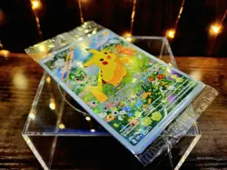 Sealed Paldea Adventure Chest Pikachu 088 Black Star Promo Card Set NM - Image 3