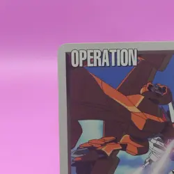 Conditions for Conclusion/GUNDAM WAR TCG official Japanese Trading Card RareO-S7 - Image 3