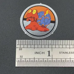 Magcargo Pokemon Paper Ginpika Medal Card Nintendo Japanese Rare TCG S206-5 - Image 2