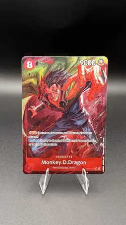 Monkey D Dragon OP07-015 SR One Piece Card Game English, 500 Years in the Future - Image 1