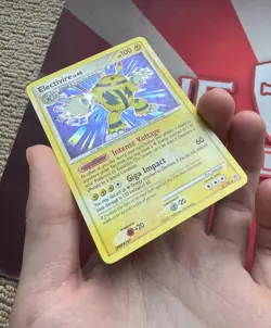 ELECTIVIRE 3/130 Diamond & Pearl SWIRL + HOLO BLEED rare Pokemon TCG card NM - Image 5
