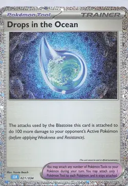 Drops in the Ocean Classic Collection Trading Card Game Classic 021/034 NM - Image 1