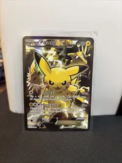 Pikachu EX XY124 Black Star Promo 2016 Holo Pokemon Card TCG - Image 1