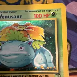 Pokemon TCG Venusaur 018/130 Base Set 2 Holo - Image 2