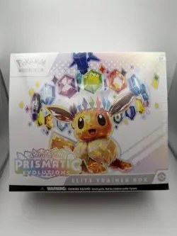 Pokemon Prismatic Evolutions ETB Elite Trainer Box Sealed - Image 1