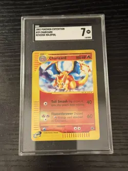 Pokemon Charizard Expedition 39/165 Reverse Holo Rare Mint - Image 1