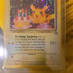 Pokemon TCG WotC Promo _____'s Pikachu 24/53 #24 Holo English 2000 50HP - Image 1