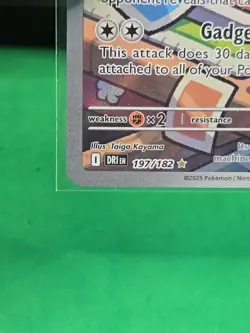 Pokemon TCG Rotom 197/182 Destined Rivals Full Art Holo - Image 5