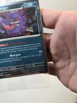 Pokemon TCG - Gengar 050/088 EB Games Exclusive Stamped Sealed Promo - Image 5