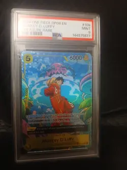 One Piece Monkey D Luffy OP-08 Treasure Rare Alternative Art - Image 1