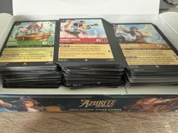 Disney Lorcana Azurite Sea Job Lot. Over 280 Includes Foil Rares Super Rares - Image 1