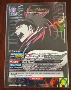 Union Arena Bleach Vol. 1 Renji Abarai UE01BT/BLC-1-047 SR* English NM - Image 1