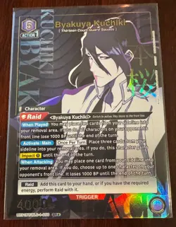 Union Arena Bleach Vol. 1 Byakuya Kuchiki UE01BT/BLC-1-050 SR* English NM - Image 1