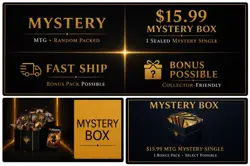 MTG / Mystery Pull Box /Single Card Pull /Rare/Mythic/ Inside Sealed Box - Image 4