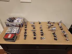 Star Wars PocketModel TCG 30+ Ships/Vehicles and 120+ Cards Lot - Image 1