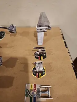Star Wars PocketModel TCG 30+ Ships/Vehicles and 120+ Cards Lot - Image 4