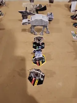 Star Wars PocketModel TCG 30+ Ships/Vehicles and 120+ Cards Lot - Image 5