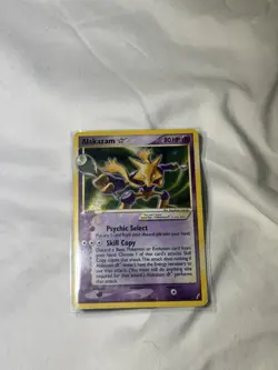 Alakazam Gold Star Holo Pokemon Card 99/100 Crystal Guardians Series (Damaged) - Image 4
