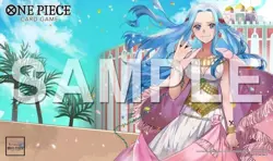 One Piece Card Official Playmat Vivi Korean 1st Anniversary Set NEW - Image 4