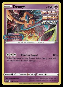 SWSH: Sword & Shield Promo Cards #SWSH170 Deoxys - Image 1