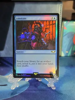 Magic The Gathering Fabricate Warhammer 40K Rare Promo Foil Card - Image 1
