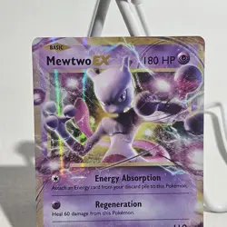 Mewtwo EX 52/108 XY Evolutions Holo Ultra Rare Pokemon Card Near Mint - Image 3